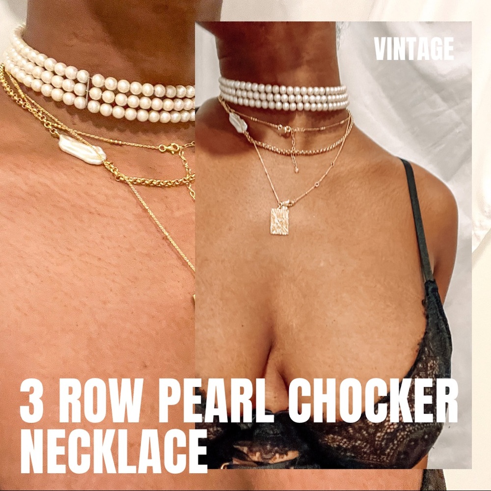 PEARL CHOCKER NECKLACE